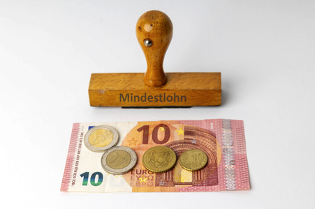 Symbolfoto Mindestlohn