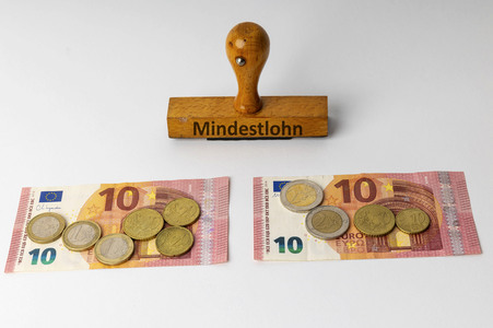 Symbolfoto Mindestlohn
