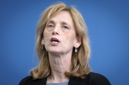 Pressestatement von Karin Prien in Berlin