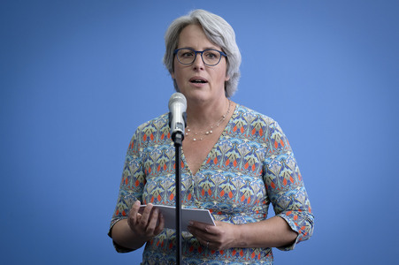 Pressestatement von Karin Prien in Berlin