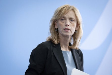 Pressestatement von Karin Prien in Berlin