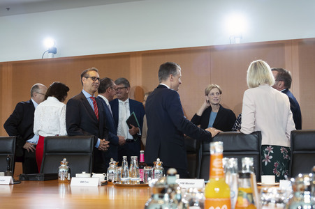 9. Sitzung des Bundeskabinetts in Berlin
