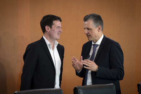 9. Sitzung des Bundeskabinetts in Berlin