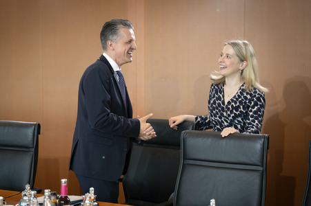 9. Sitzung des Bundeskabinetts in Berlin