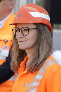 Erste automatisierte Güterzuglokomotive von DB Cargo im Testbetrieb in Köln