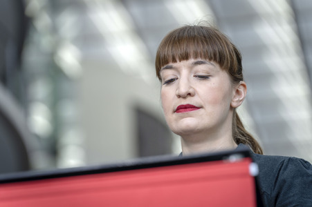 Pressestatement der Partei Die Linke in Berlin