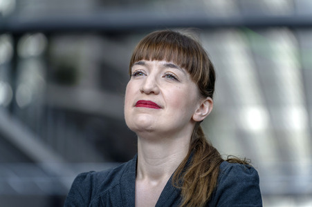 Pressestatement der Partei Die Linke in Berlin