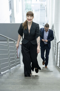 Pressestatement der Partei Die Linke in Berlin