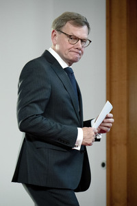 Pressekonferenz des chinesischen Außenministers und des deutschen Außenministers in Berlin