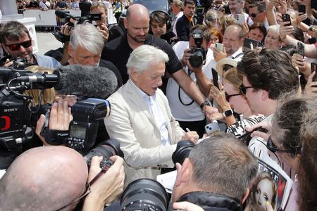Ankunft von Michael Douglas, Karlovy Vary International Film Festival 2025