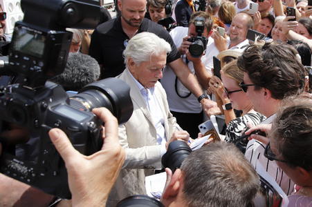 Ankunft von Michael Douglas, Karlovy Vary International Film Festival 2025