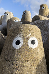 Tetrapoden in Westerland