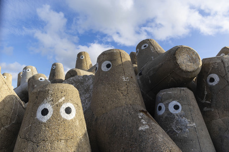 Tetrapoden in Westerland