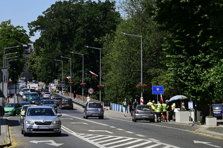Grenzkontrollen an der deutsch-polnischen Grenze in Görlitz
