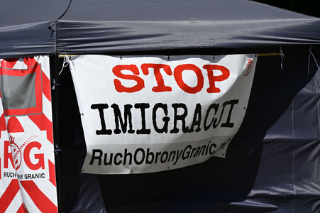 Grenzkontrollen an der deutsch-polnischen Grenze in Görlitz