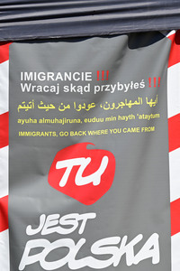 Grenzkontrollen an der deutsch-polnischen Grenze in Görlitz