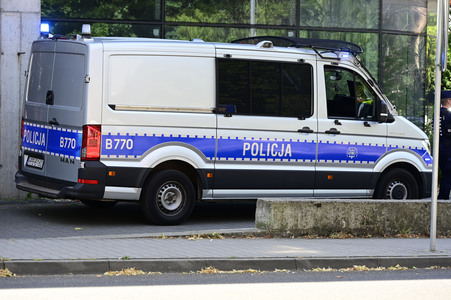 Grenzkontrollen an der deutsch-polnischen Grenze in Görlitz