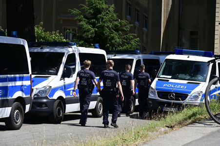 Grenzkontrollen an der deutsch-polnischen Grenze in Görlitz