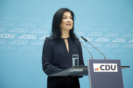 Pressekonferenz der CDU in Berlin