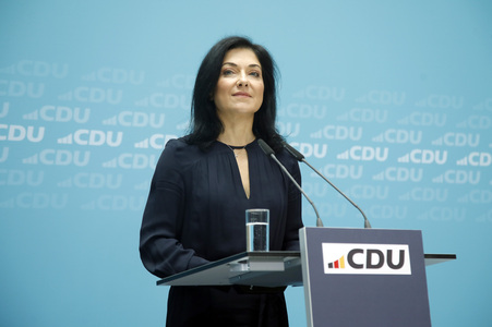 Pressekonferenz der CDU in Berlin