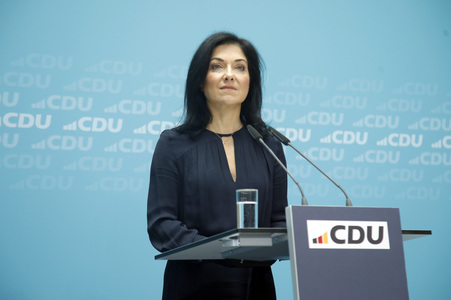Pressekonferenz der CDU in Berlin