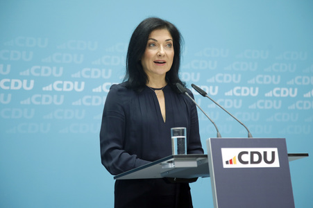 Pressekonferenz der CDU in Berlin