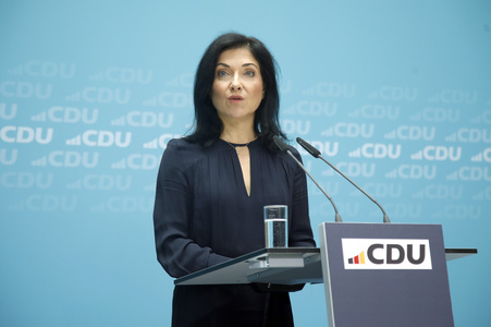 Pressekonferenz der CDU in Berlin