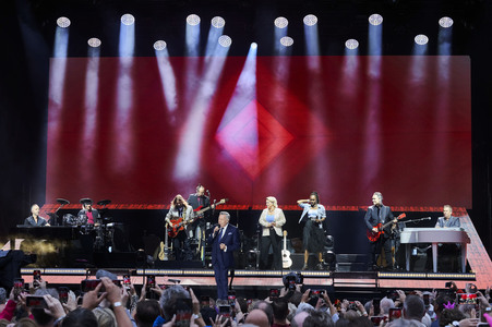 Konzeert von Roland Kaiser in Wolfsburg