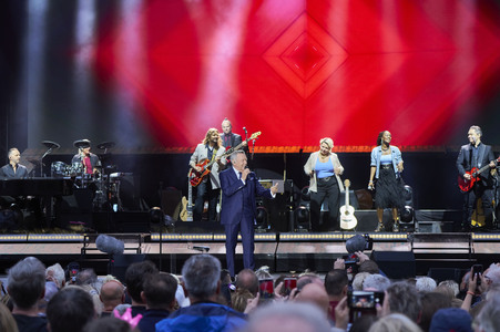 Konzeert von Roland Kaiser in Wolfsburg