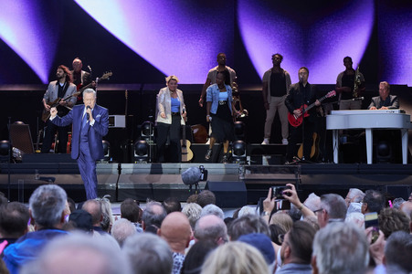 Konzeert von Roland Kaiser in Wolfsburg