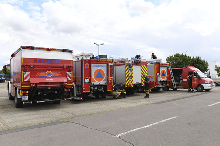 Waldbrand in der Gohrischheide