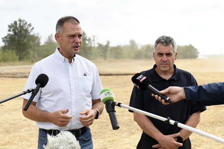 Waldbrand in der Gohrischheide