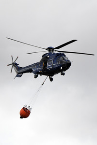 Waldbrand in der Gohrischheide