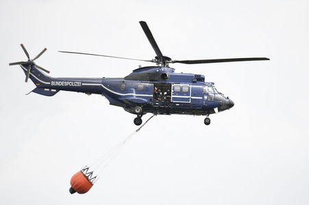 Waldbrand in der Gohrischheide