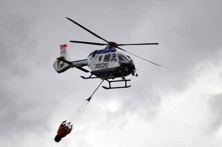 Waldbrand in der Gohrischheide
