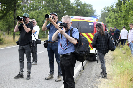 Waldbrand in der Gohrischheide