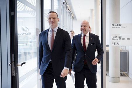Fraktionssitzung der CDU/CSU-Bundestagsfraktion in Berlin