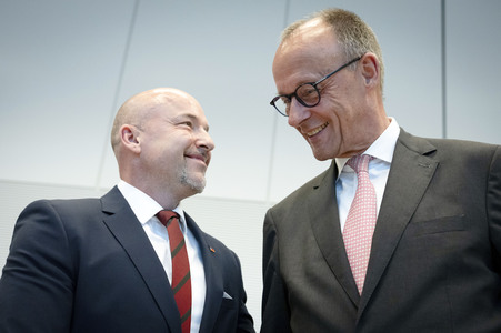 Fraktionssitzung der CDU/CSU-Bundestagsfraktion in Berlin