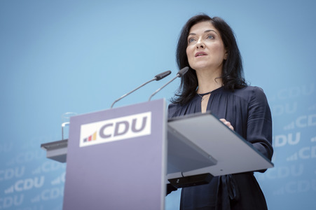 Pressekonferenz der CDU in Berlin