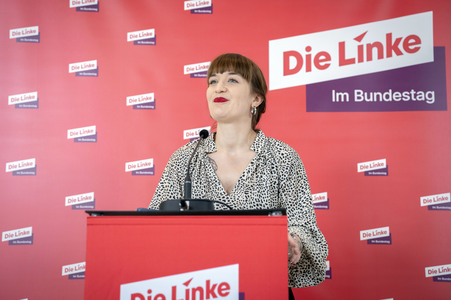 Fraktionssitzung der Bundestagsfraktion der Partei Die Linke in Berlin