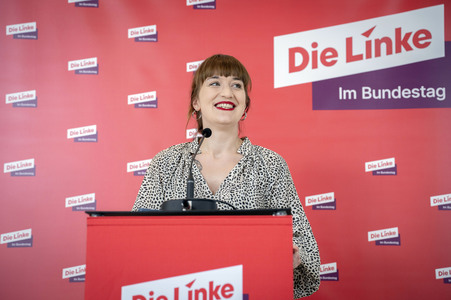 Fraktionssitzung der Bundestagsfraktion der Partei Die Linke in Berlin