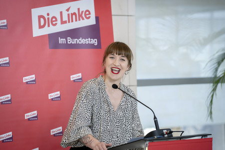 Fraktionssitzung der Bundestagsfraktion der Partei Die Linke in Berlin
