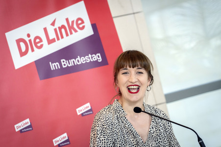 Fraktionssitzung der Bundestagsfraktion der Partei Die Linke in Berlin