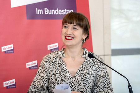 Fraktionssitzung der Bundestagsfraktion der Partei Die Linke in Berlin