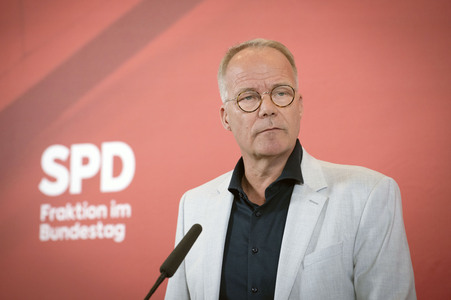 Fraktionssitzung der SPD-Bundestagsfraktion in Berlin