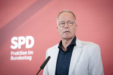 Fraktionssitzung der SPD-Bundestagsfraktion in Berlin