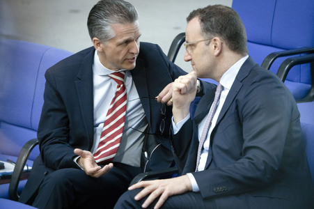 16. Sitzung des Deutschen Bundestages in Berlin