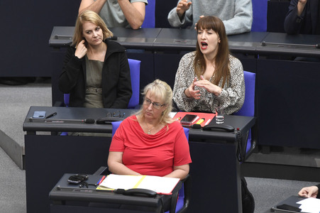 17. Sitzung des Deutschen Bundestages in Berlin