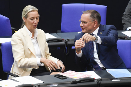 17. Sitzung des Deutschen Bundestages in Berlin