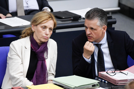 17. Sitzung des Deutschen Bundestages in Berlin